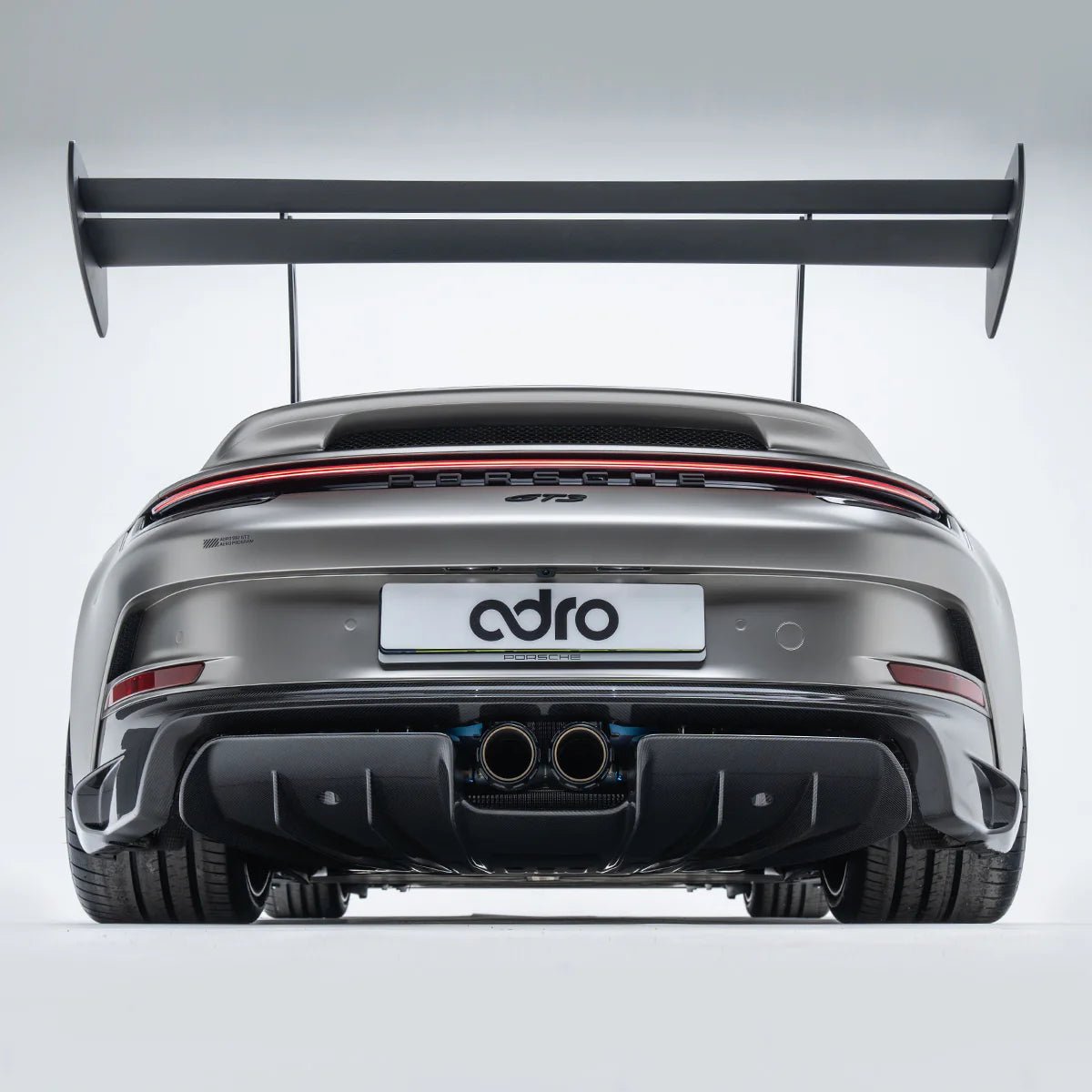Adro A23A10-1301 -D PORSCHE 992.1 GT3 PRE-PREG CARBON FIBRE REAR DIFFUSER