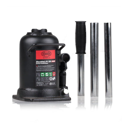 Heyner H346100 Premium Double Ram Bottle Jack 10T