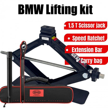 Heyner 347320 Premium Scissor Jack 2T For Bmw "Black Edition"