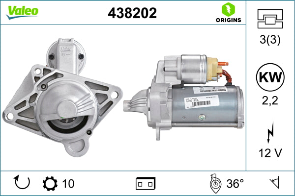 VALEO VAL438202 Starter