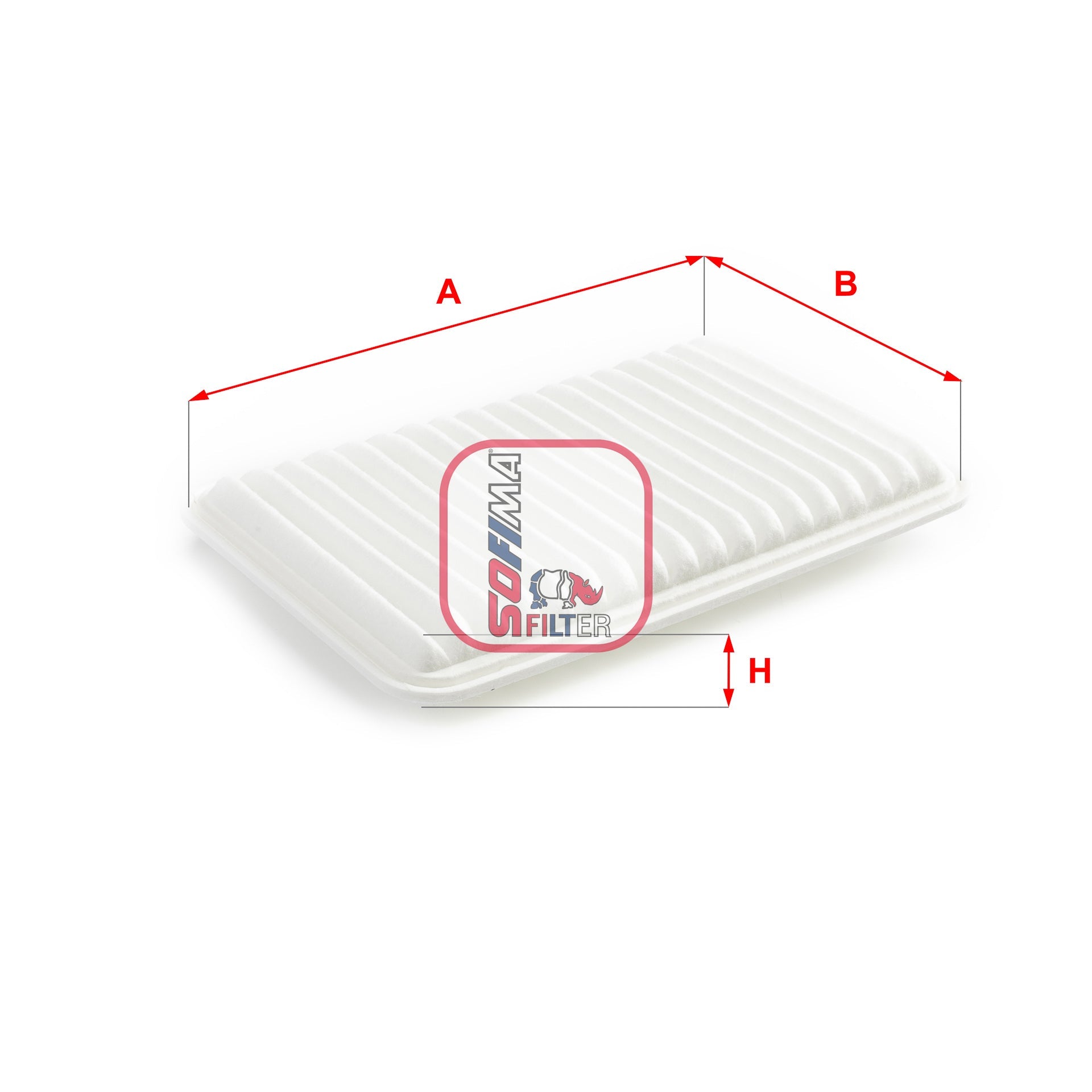 SOFIMA S3409A Air Filter
