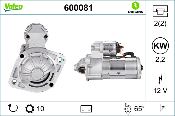 VALEO VAL600081 Starter
