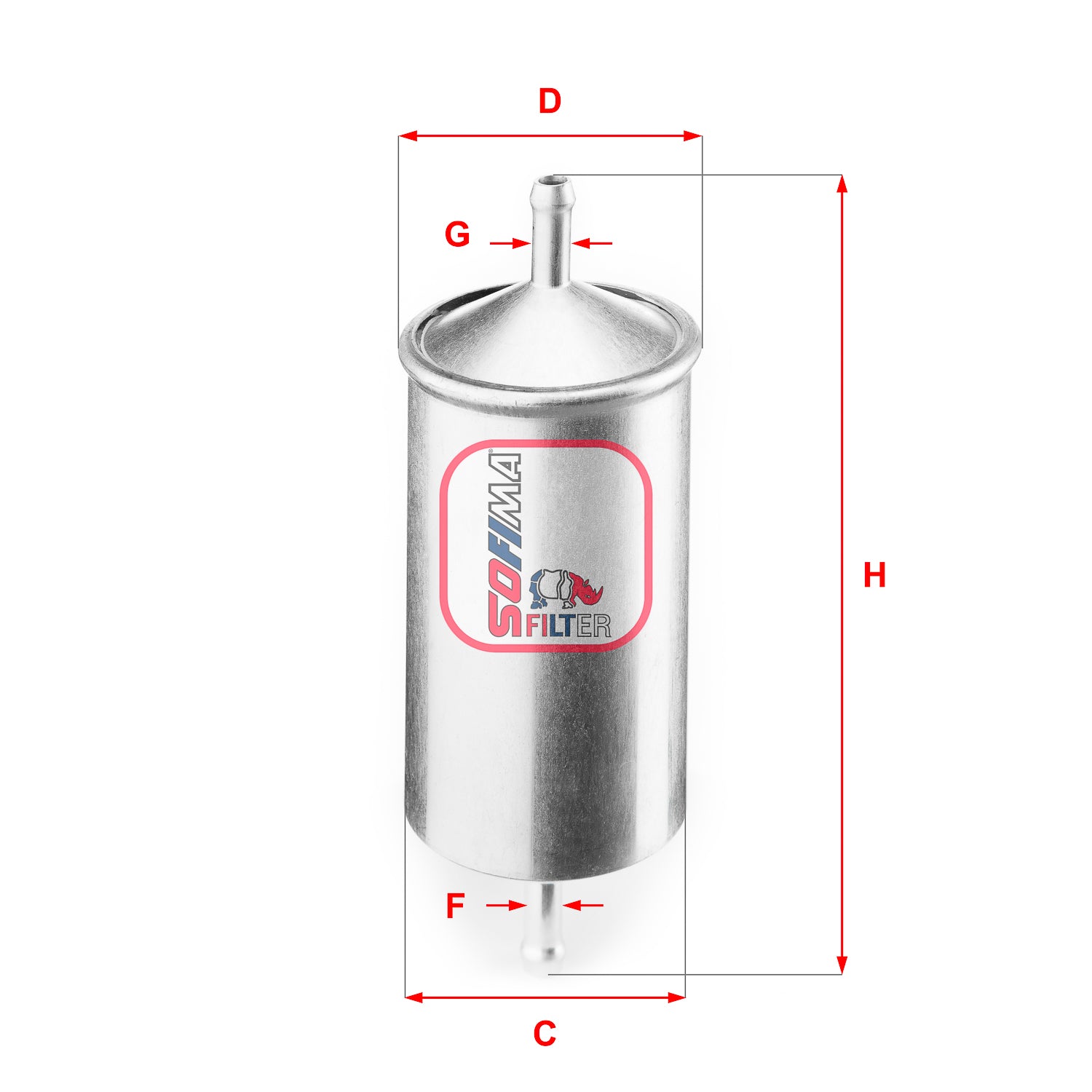 SOFIMA S1501B Fuel Filter