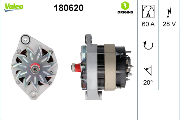 VALEO VAL180620 Alternator