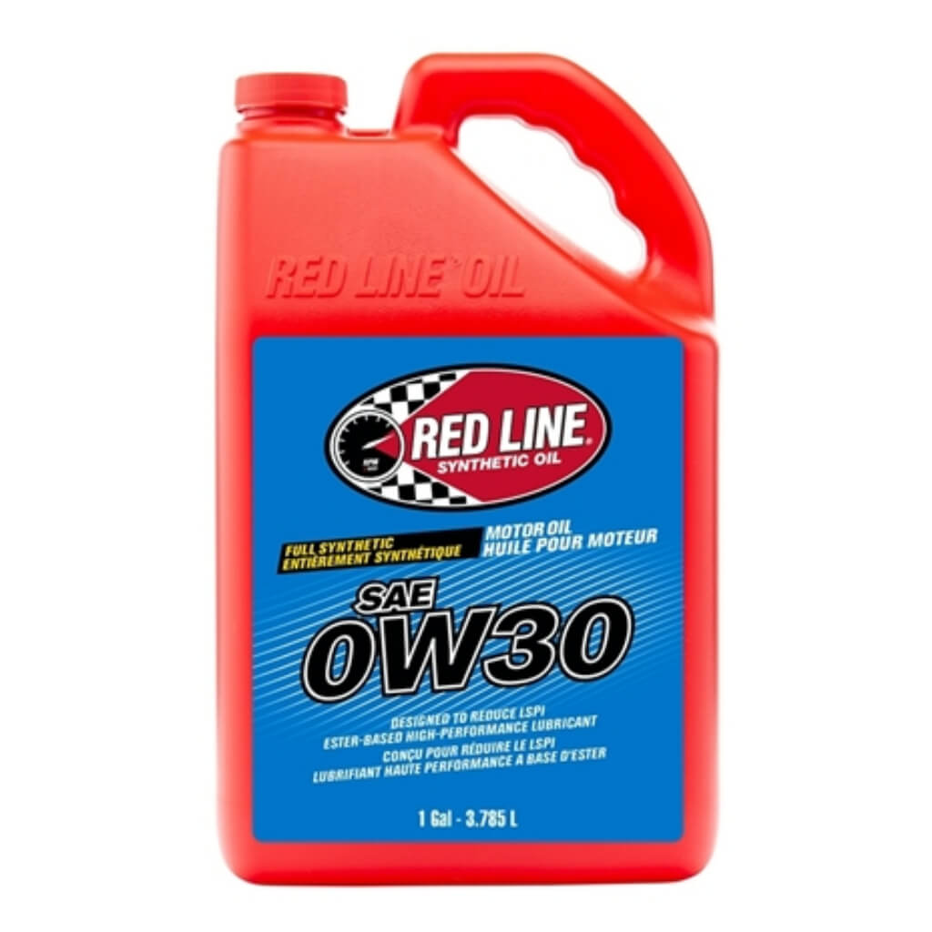 RED LINE OIL 11115 HIGH PERFORMANCE MOTOR OIL 0W30 3.8 L (1 GAL)