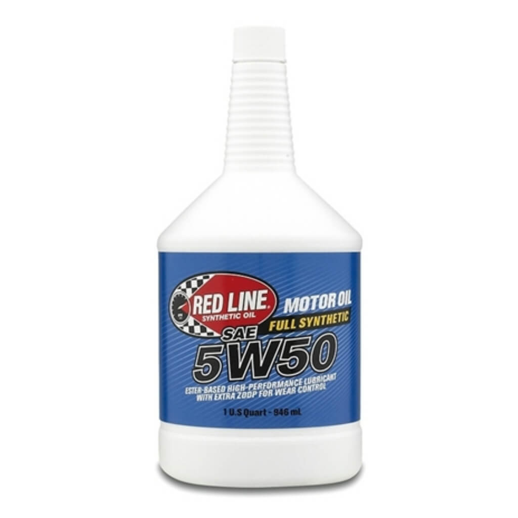 RED LINE OIL 11604 HIGH PERFORMANCE MOTOR OIL 5W50 0.95 L (1 QT)