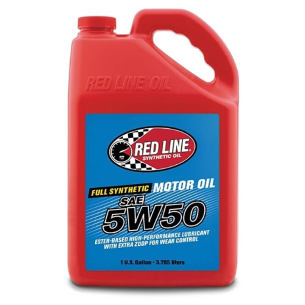 RED LINE OIL 11606 HIGH PERFORMANCE MOTOR OIL 5W50 18.93 L (5 GAL)