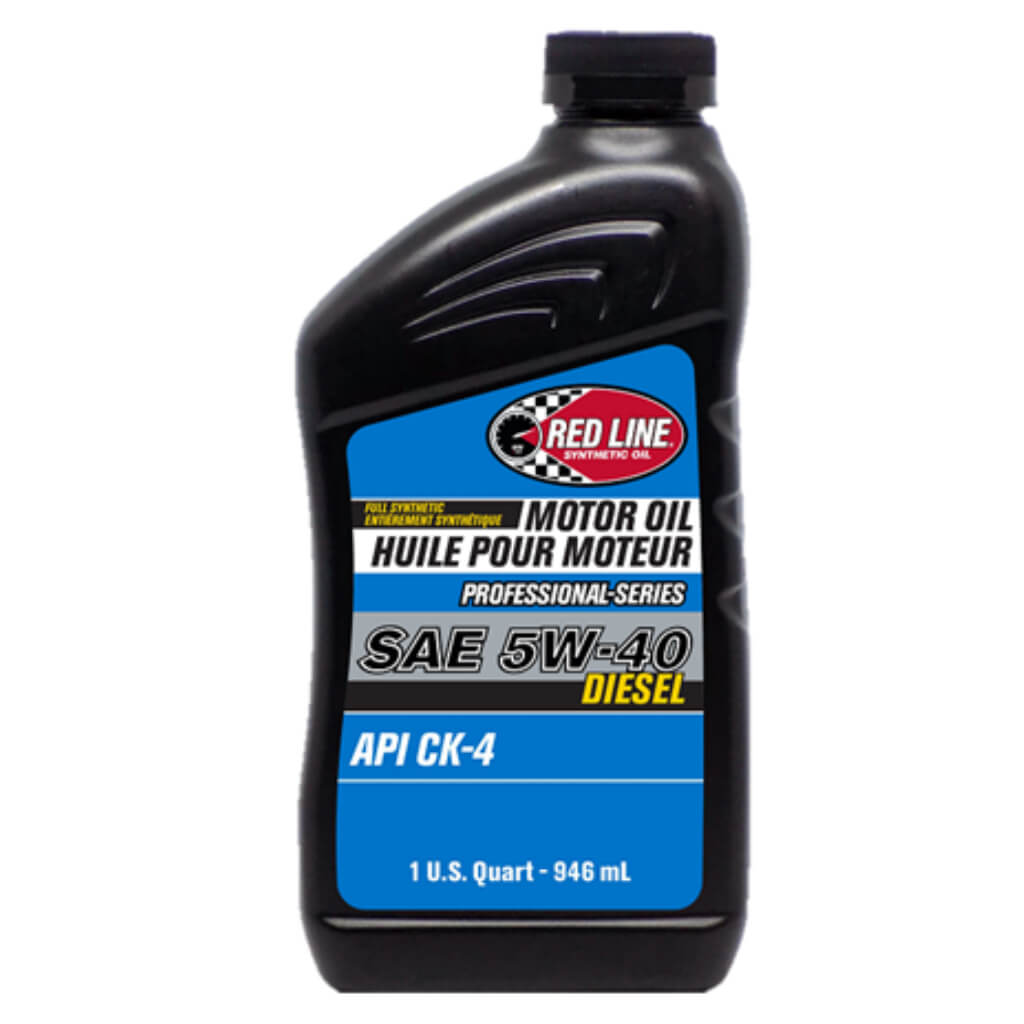 RED LINE OIL 12714 PROFESSIONAL SERIES DIESEL MOTOR OIL 5W40 0.95 L (1 QT)