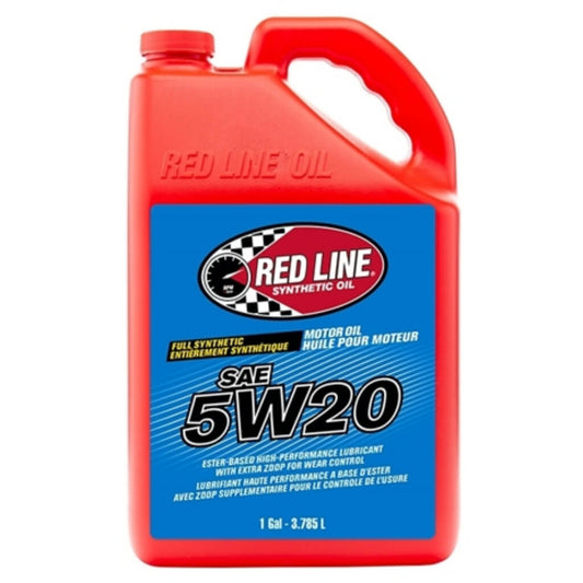 RED LINE OIL 15205 HIGH PERFORMANCE MOTOR OIL 5W20 3.8 L (1 GAL)