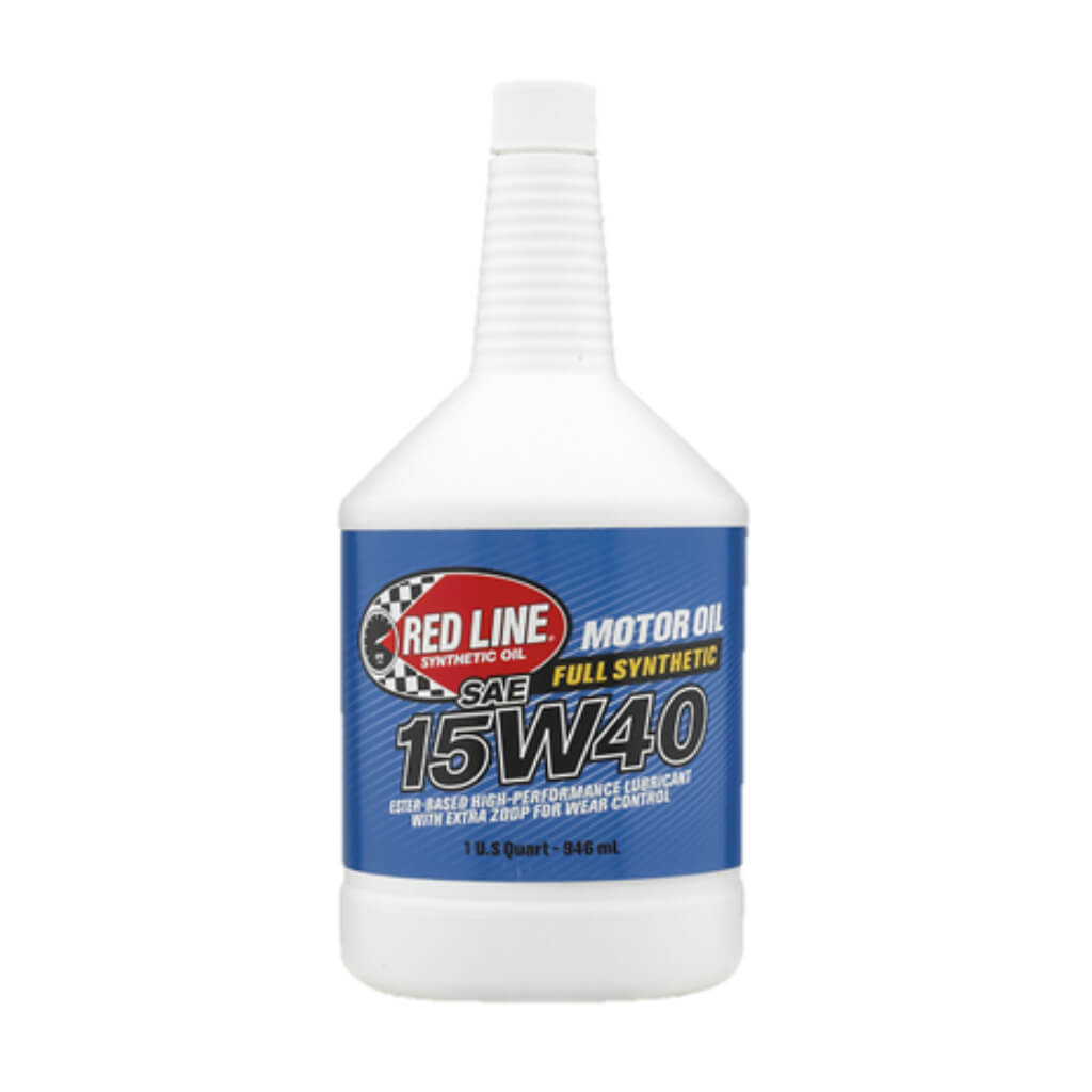 RED LINE OIL 21404 HIGH PERFORMANCE DIESEL MOTOR OIL 15W40 0.95 L (1 QT)