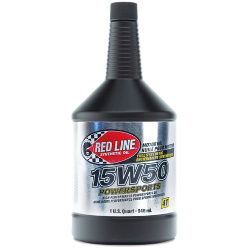 RED LINE OIL 42104 POWERSPORTS MOTOR OIL 15W50 0.95 L (1 QT)
