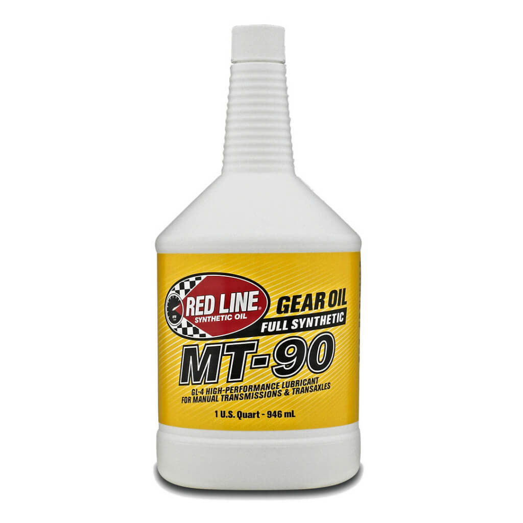 RED LINE OIL 50304 GEAR OIL MT-90 75W90 GL-4 0.95 L (1 QT)