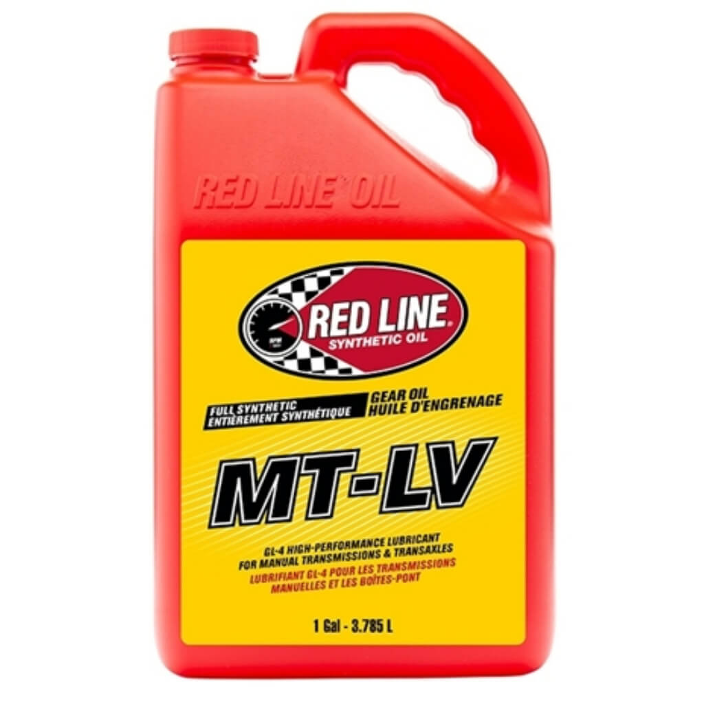 RED LINE OIL 50606 GEAR OIL MT-LV 70W/75W GL-4 18.93 L (5 GAL)