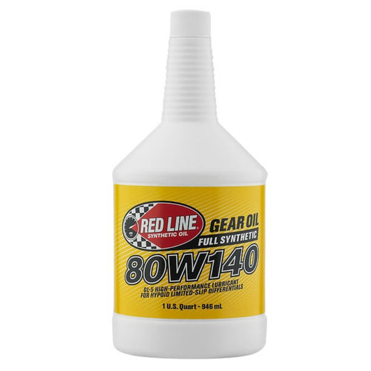 RED LINE OIL 58104 GEAR OIL FOR DIFFERENTIALS 80W140 GL-5 0.95 L (1 QT)
