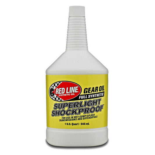 RED LINE OIL 58504 GEAR OIL SUPERLIGHT SHOCKPROOF 0.95 L (1 QT)