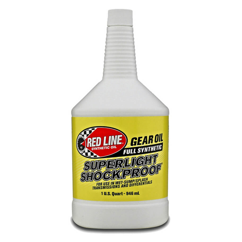 RED LINE OIL 58505 GEAR OIL SUPERLIGHT SHOCKPROOF 3.8 L (1 GAL)