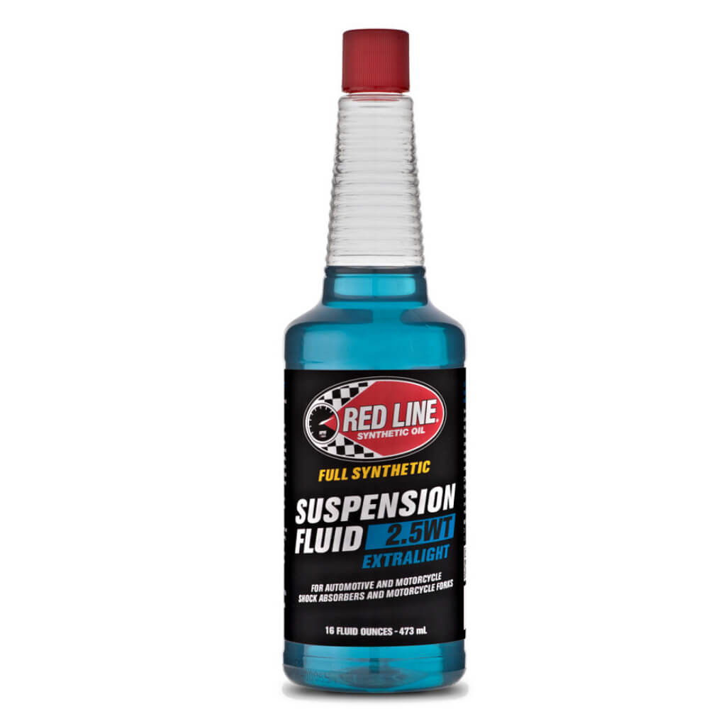 RED LINE OIL 91112 SUSPENSION FLUID EXTRALIGHT 2.5WT 0.47 L (16 OZ)