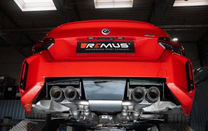 Remus 0810231510 BMW G87 M2 RACING Axle-Back Exhaust System