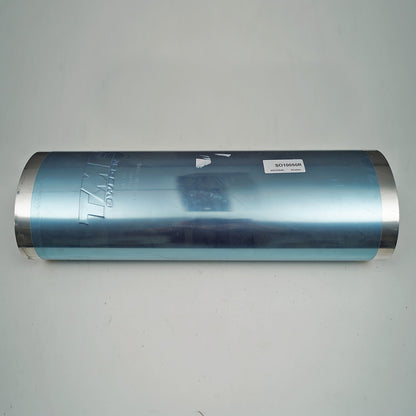 Turbozentrum 291788 - Stainless steel muffler housing / jacket 110x163 mm, length 476 mm TIG welded