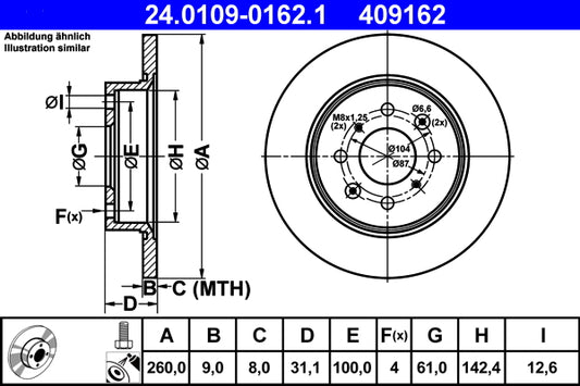 QUICK BRAKE QB109-1805 Disc Brake Pad Accessory Kit