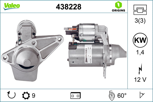 VALEO VAL438228 Starter