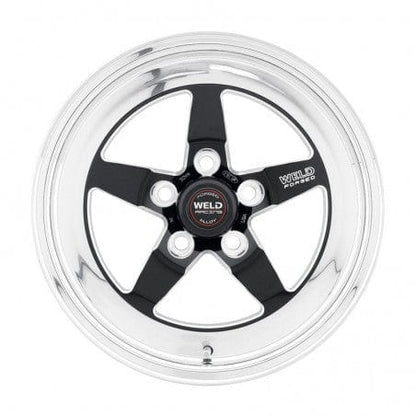 Weld 71MB-510A75A S71 Wheel 15x10 5x4.5 ET51 BS7.5 Black Center - Polished Shell