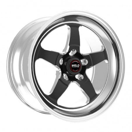 Weld 71MB7105B88A S71 Wheel 17x10.5 5x4.75 ET77 BS8.8 Black Center - Polished Shell