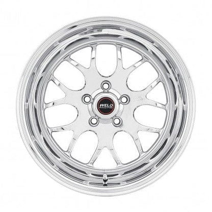 Weld 77HP7090A62A S77 Wheel 17x9 5x4.5 ET30 BS6.2 Polished Center - Polished Shell