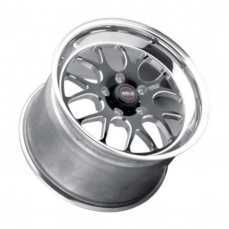 Weld 77MB7050N33A S77 Wheel 17x5 5x120 ET8 BS3.3 Black Center - Polished Shell