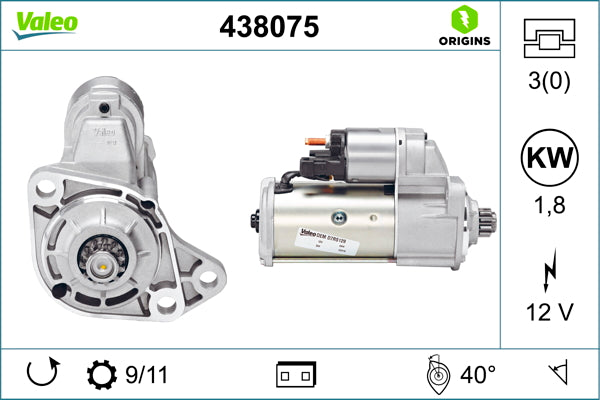 VALEO VAL438075 Starter