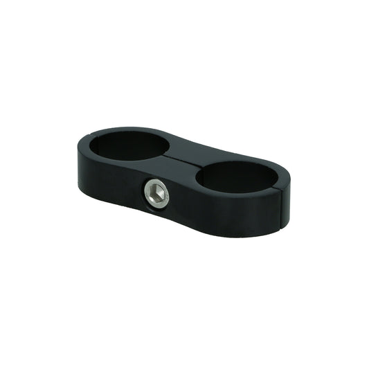 Turbozentrum 248914 Hose Holder 2 x 19,5mm AN -10 / Dash 10 - black