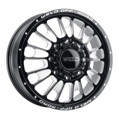 Weld W12108293890 Scorch Dually Front W121 Wheel 20x8.25 8x210 ET108 BS8.9 Gloss Black MIL