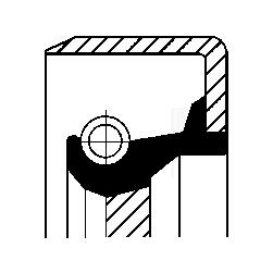 CORTECO CO12011459B Crankshaft Shaft Seal