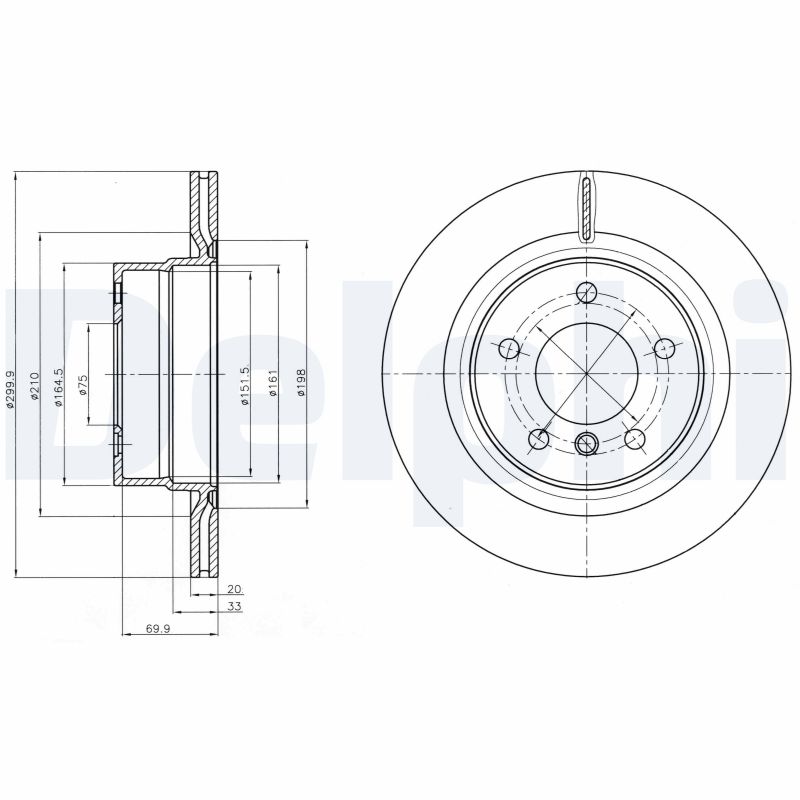 WABCO 9253070060 Pretensioning Cylinder