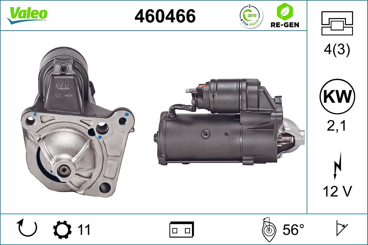 VALEO VAL460466 Starter