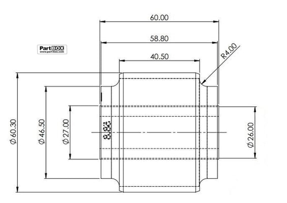 SuperPro SPF5513K Trailing Arm to Diff Mount Bush Kit