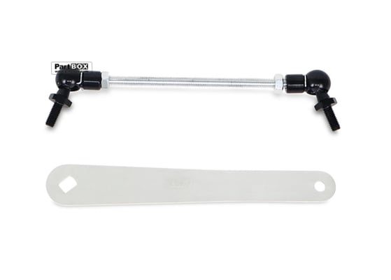 SuperPro SPF5528K Front Headlight - Height Sensor Adjuster Bracket Kit for Suzuki Jimny 2023