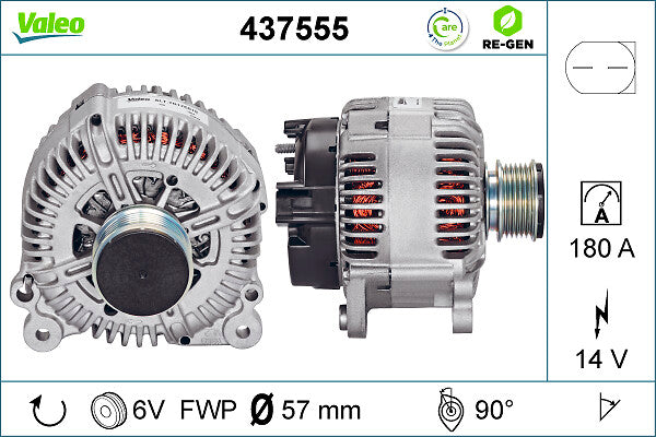 VALEO VAL437555 Alternator