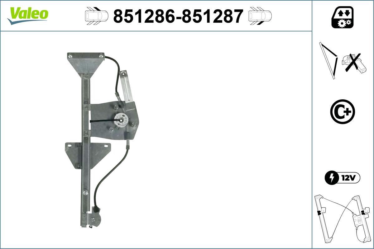 VALEO VAL851286 Window Lifter