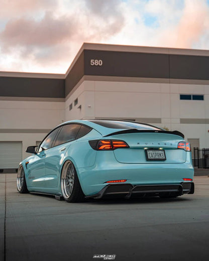 Adro A15A10-1502 TESLA MODEL 3 CARBON FIBRE V2 REAR SPOILER (2017+)