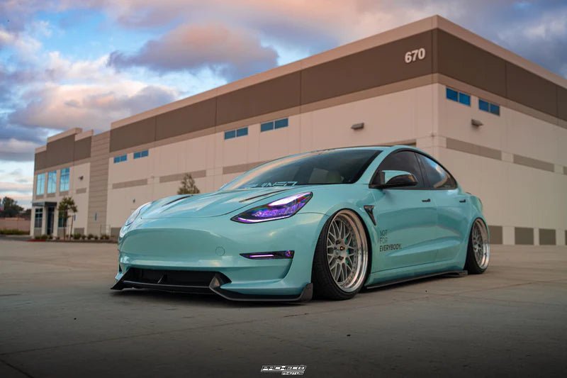 Adro A15A10-1202, A15A10-1302, A15A10-1402, A15A10-1502 TESLA MODEL 3 FULL CARBON FIBRE V2 BODY KIT (2017+)