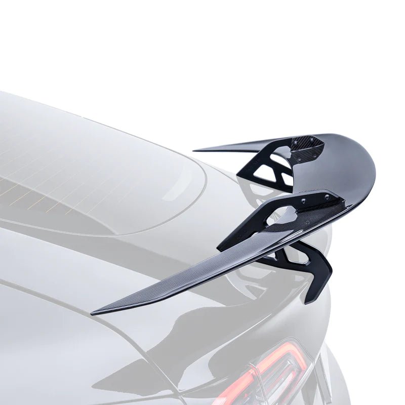 Adro A15A10-1503 TESLA MODEL 3 PRE-PREG CARBON FIBRE AT-S SWAN NECK REAR WING (2017+)