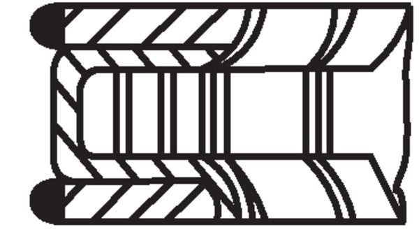 MAHLE ORIGINAL 503 RS 00107 0N0 Piston Ring Kit Cyl.Bore: 97,0mm