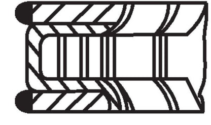 MAHLE ORIGINAL 503 RS 00107 0N0 Piston Ring Kit Cyl.Bore: 97,0mm