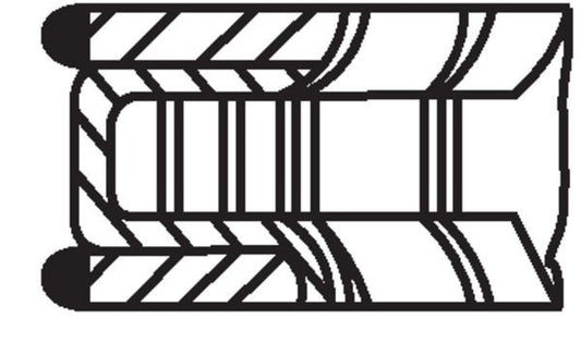 MAHLE ORIGINAL 503 RS 00107 0N0 Piston Ring Kit Cyl.Bore: 97,0mm