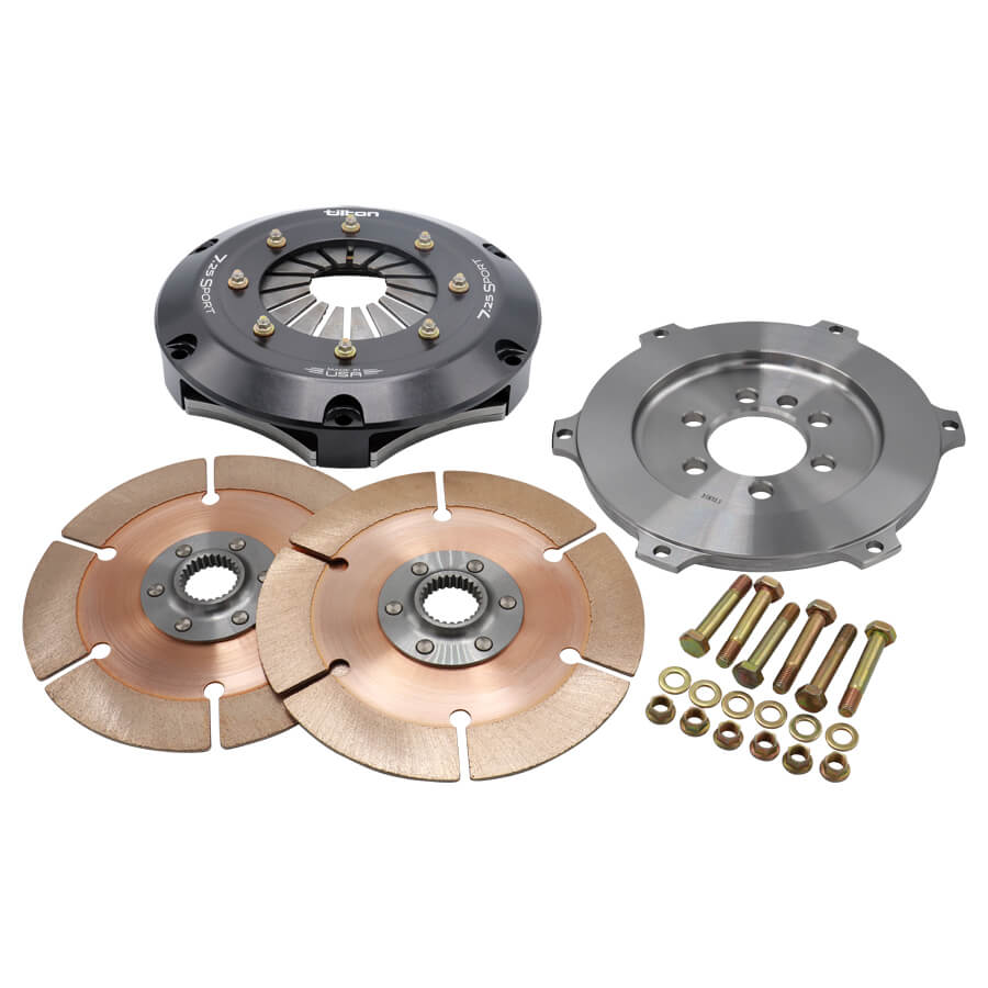 TILTON 56-2536 CLUTCH-FLYWHEEL ASSEMBLIES, SPORT 7.25, 2D FOR SB FORD, 26 SPL