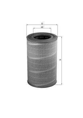 Mahle LX612 - Air Filter