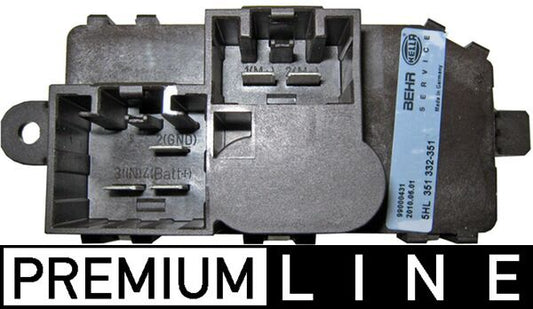 Mahle ABR96000P - Regulator, interior blower