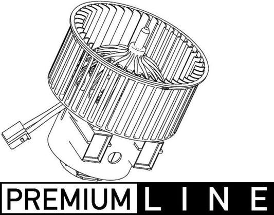 Mahle AB117000P - Interior Blower