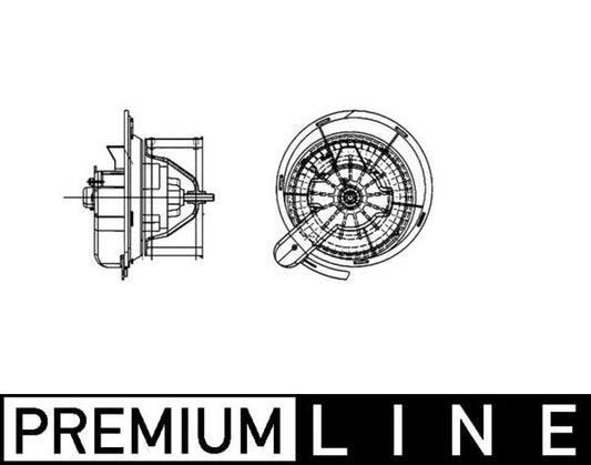 Mahle AB26000P - Interior Blower